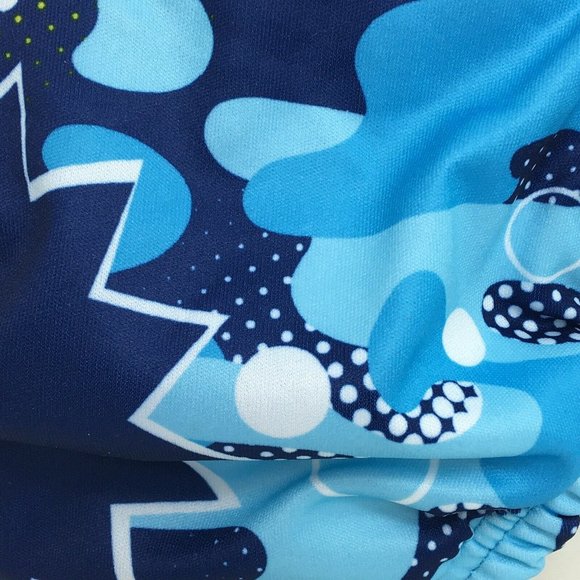 Swimschool Reusable Swim Diaper UPF 50 Level 1 18-22 lbs 12 Months Swim Blue New - Picture 8 of 12